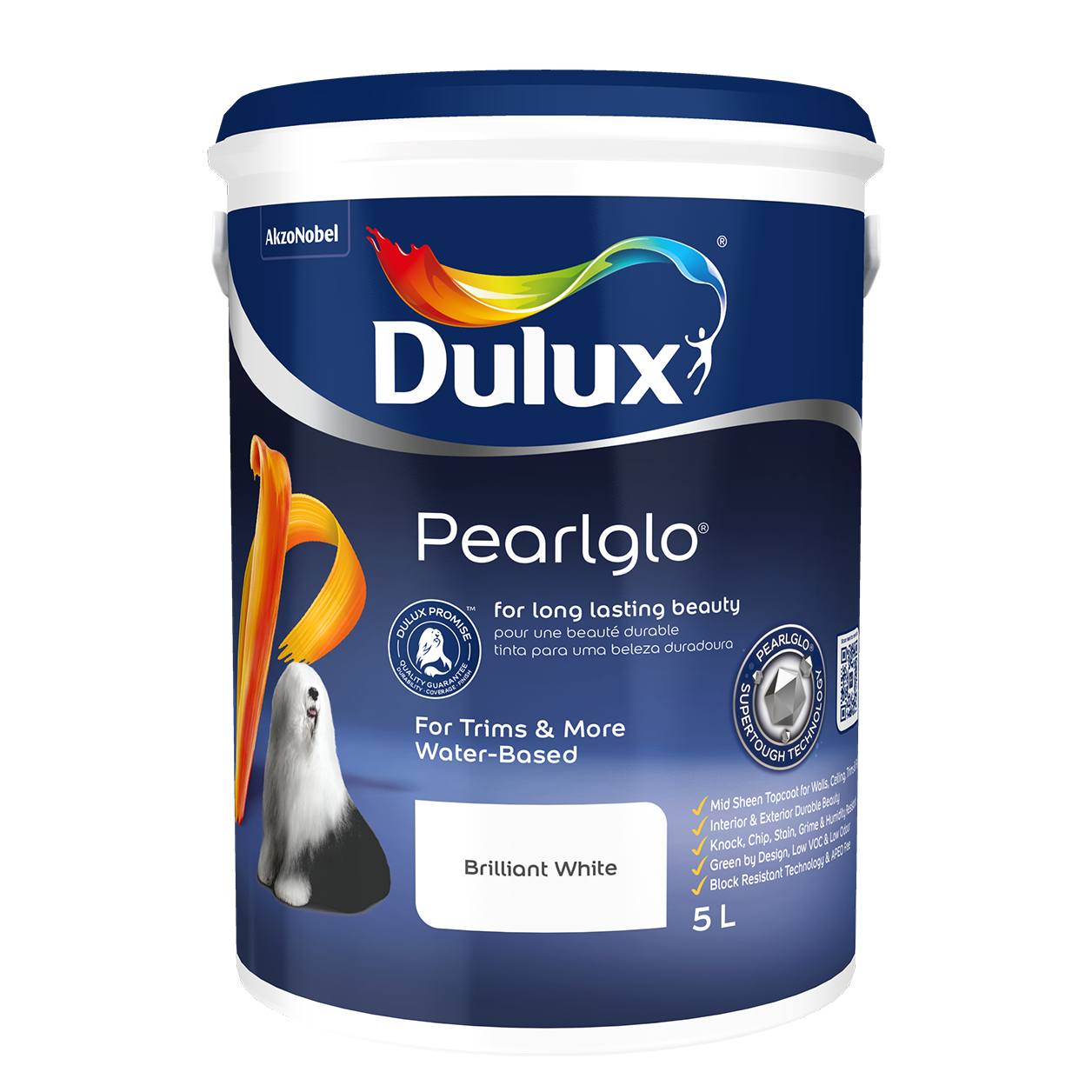 Dulux Pearlglo Water Based