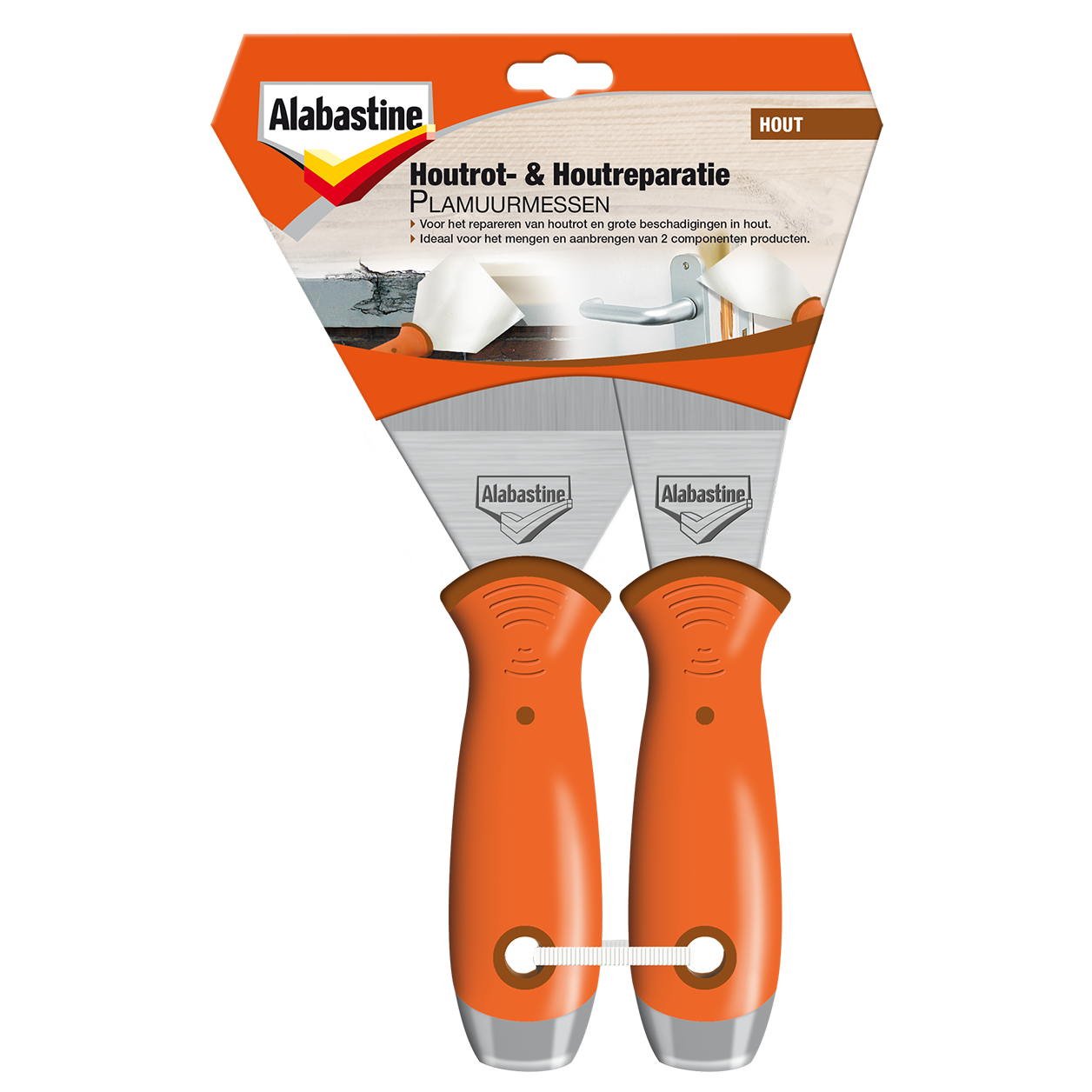 Alabastine Houtrot- & Houtreparatie Plamuurmessen product packshot