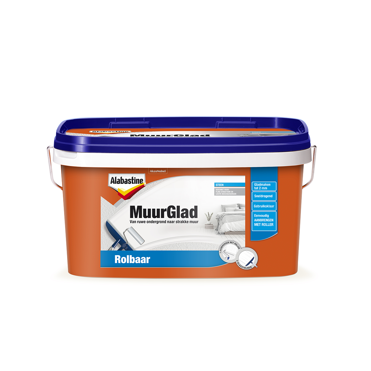 Alabastine MuurGlad Rolbaar product packshot