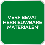 Geproduceerd met hernieuwbare materialen