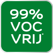 99,9% VOC-vrij&nbsp; &nbsp;&nbsp;