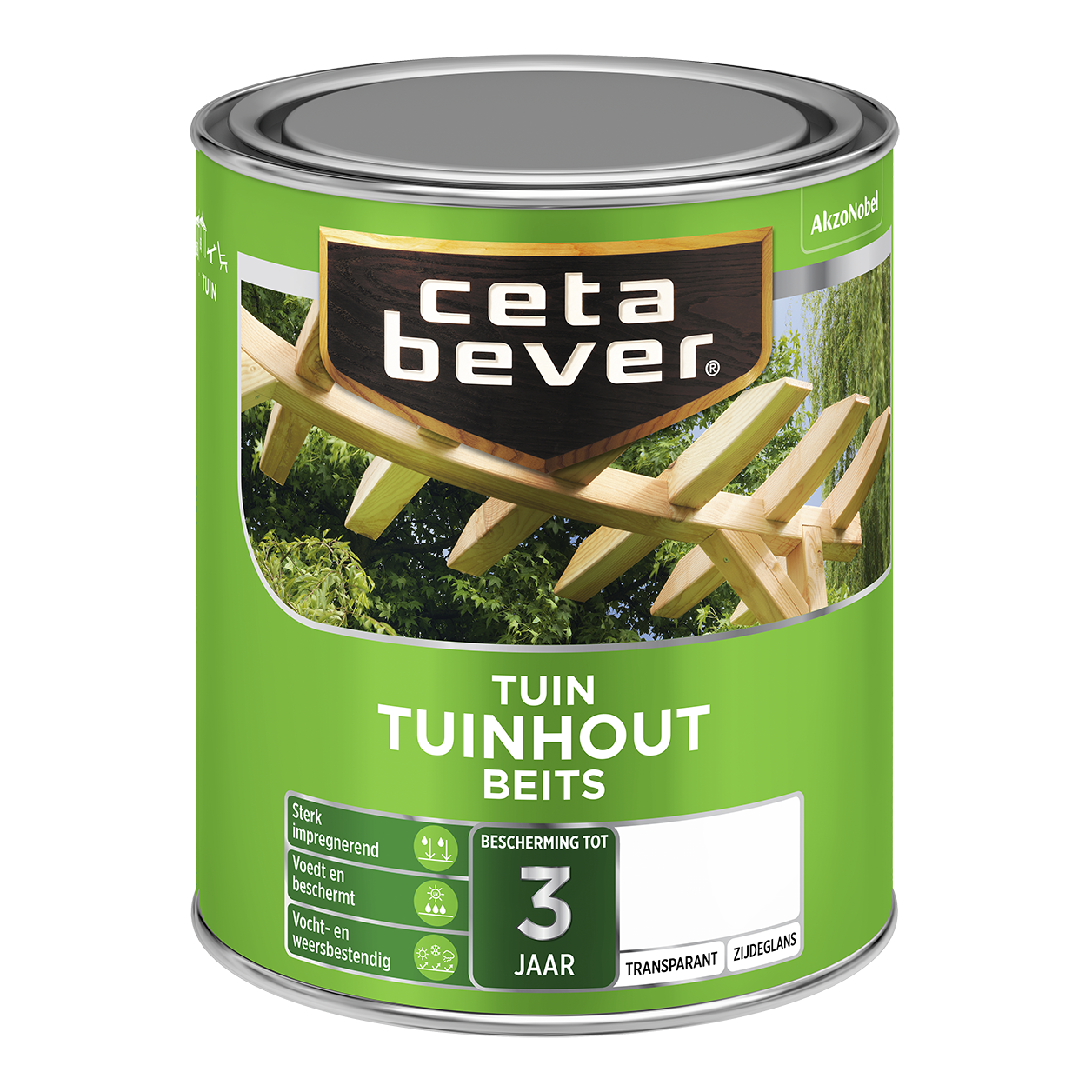 Tuinbeits Tuinhout Transparant