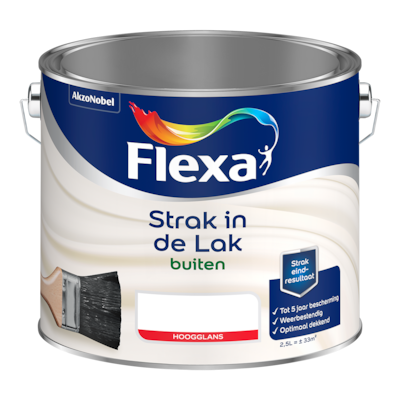 Flexa Strak in de Lak Buitenlak Hoogglans product packshot