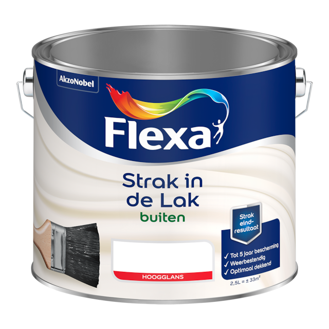 Flexa Strak in de Lak Buitenlak Hoogglans product packshot