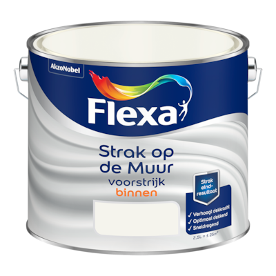 Flexa Strak op de Muur Binnen Voorstrijk product packshot