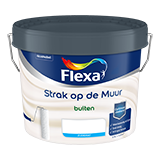 Strak Op De Muur Buiten Zijdemat image