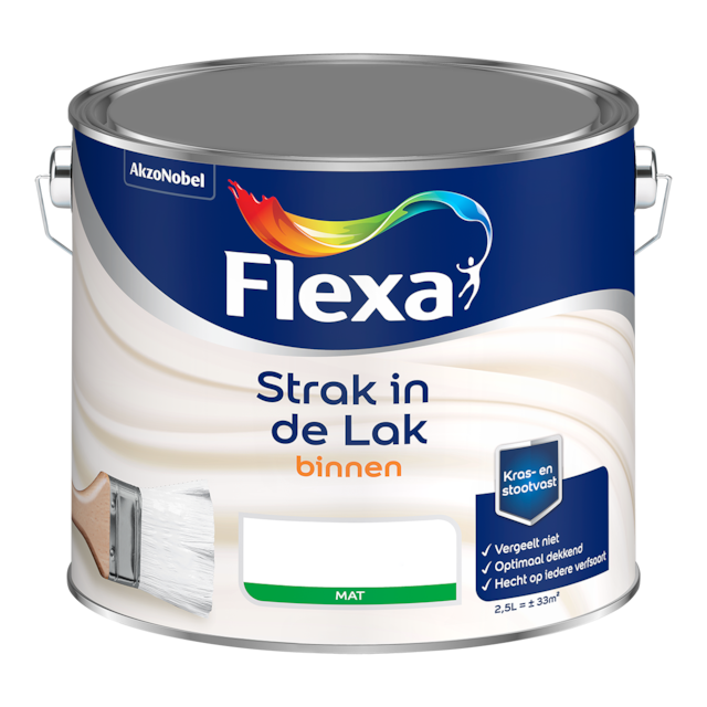 Flexa Strak in de Lak Binnenlak Mat product packshot