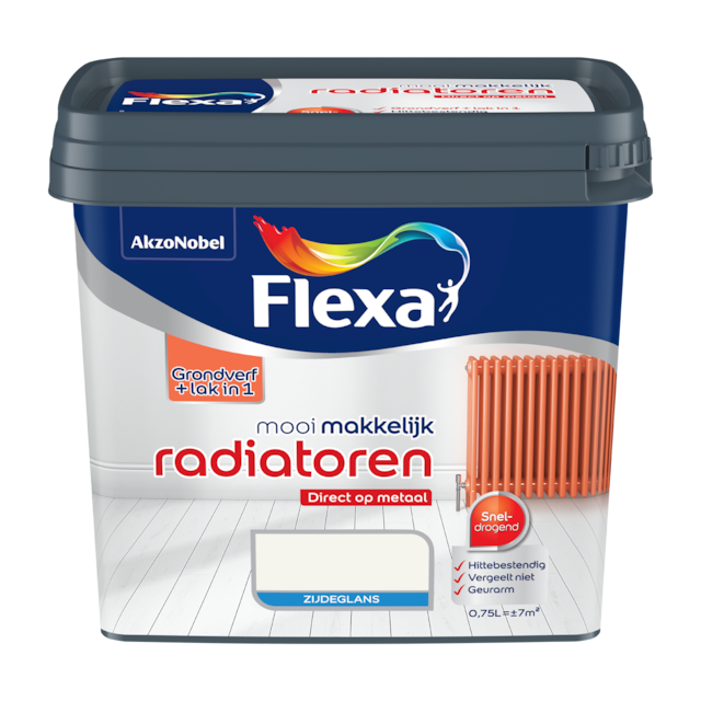 Flexa mooi makkelijk radiatoren zijdeglans product image