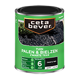 Tuinbeits Palen & Bielzen Zwarte Teer