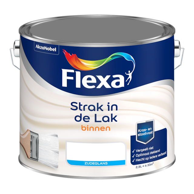 Flexa Strak in de Lak Binnenlak Zijdeglans product packshot