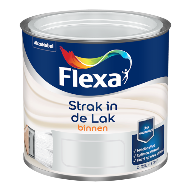 Flexa Strak in de Lak Binnenlak Metallic product packshot