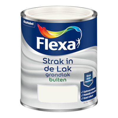 Flexa Strak in de Lak Grondlak Buiten product packshot