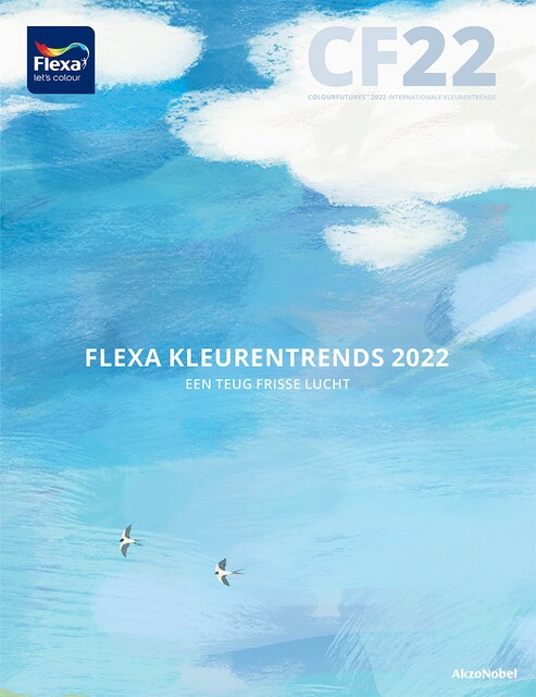 Flexa Flexa ColourFutures 2022 boek: Bright Skies product packshot
