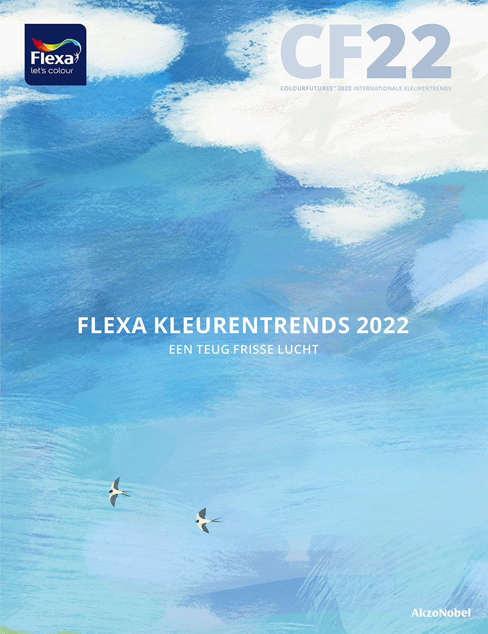 Flexa Flexa ColourFutures 2022 boek: Bright Skies product packshot