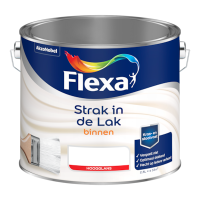 Flexa Strak in de Lak Binnenlak Hoogglans product packshot