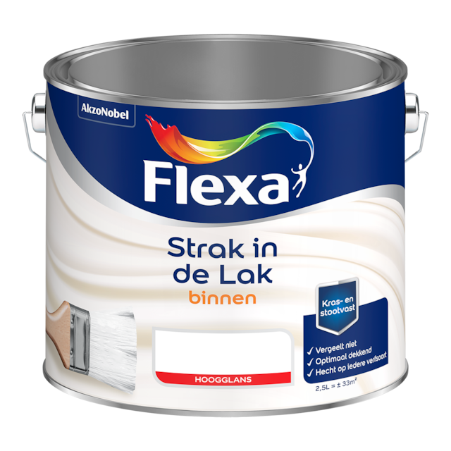 Flexa Strak in de Lak Binnenlak Hoogglans product packshot
