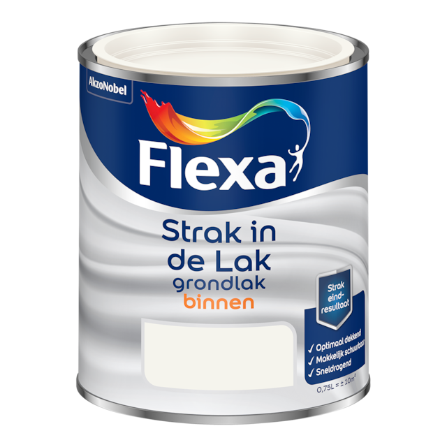 Flexa Strak in de Lak Grondlak Binnen product packshot