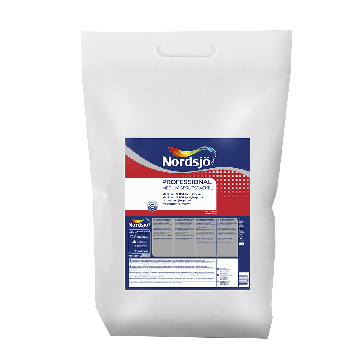 Nordsjö Professional Medium/LS 104 sprøytesparkel