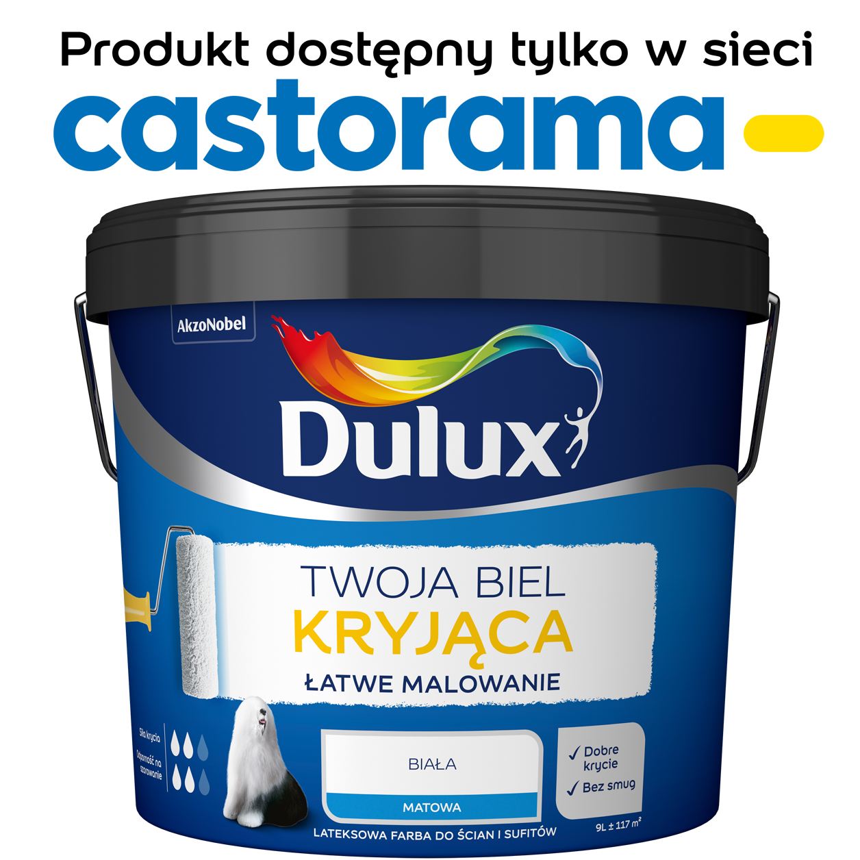 Dulux Twoja Biel Kryjąca
