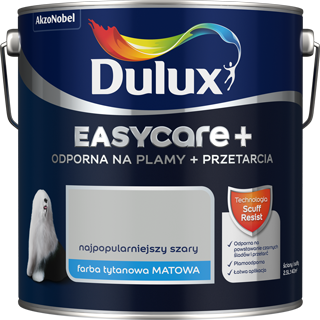 Dulux EasyCare+ Odporna na Plamy + Przetarcia