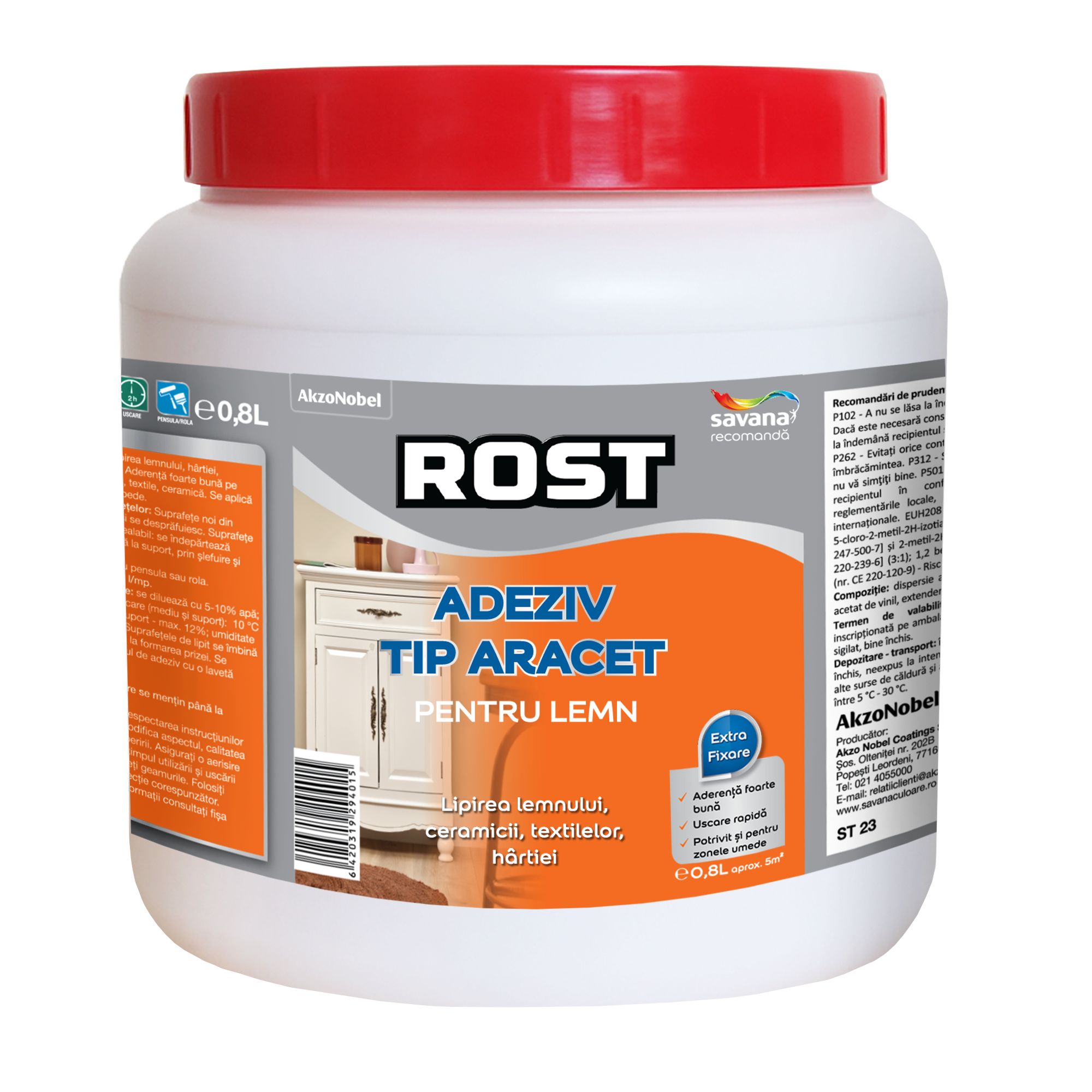 Rost adeziv pentru lemn