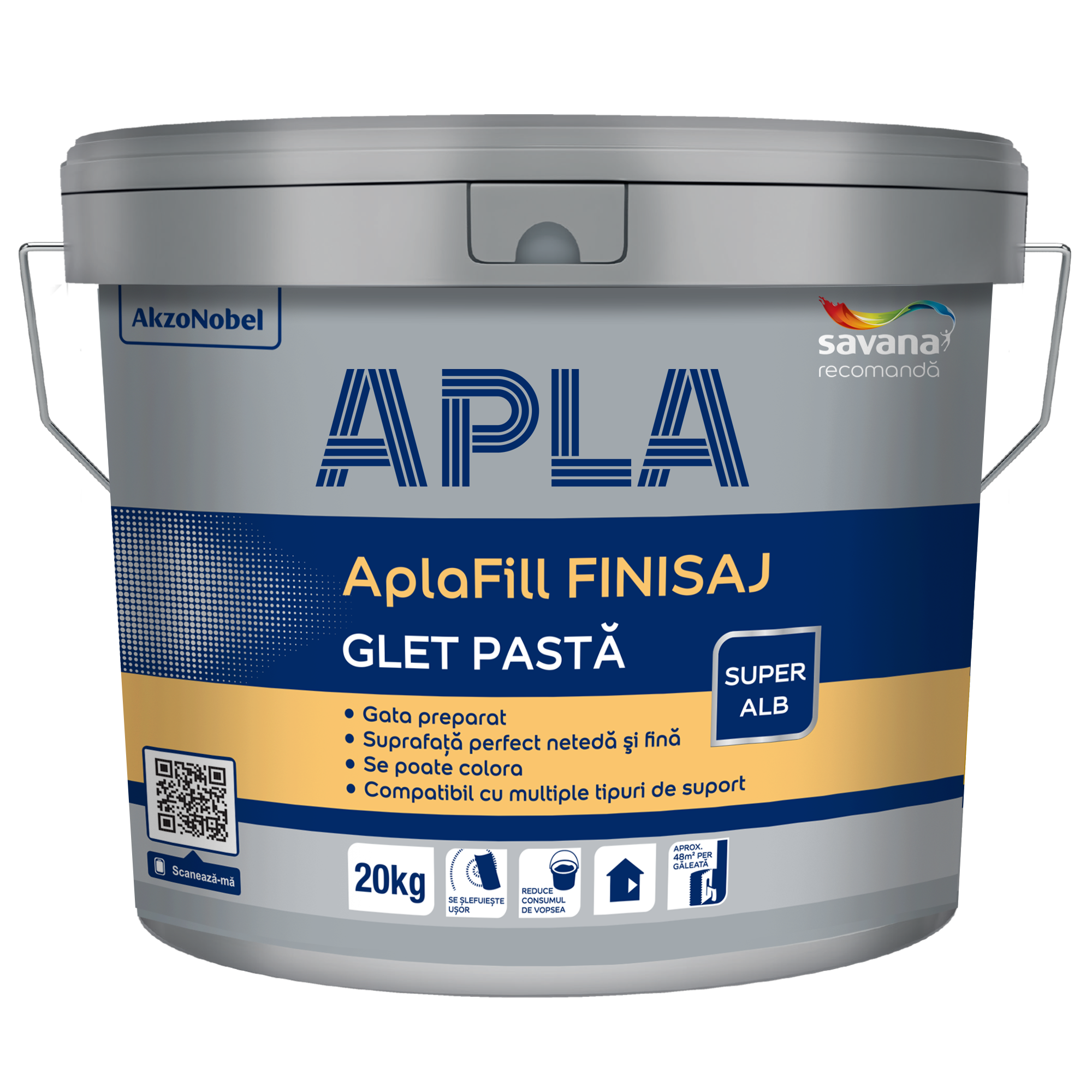 AplaFill Finisaj Glet Pastă