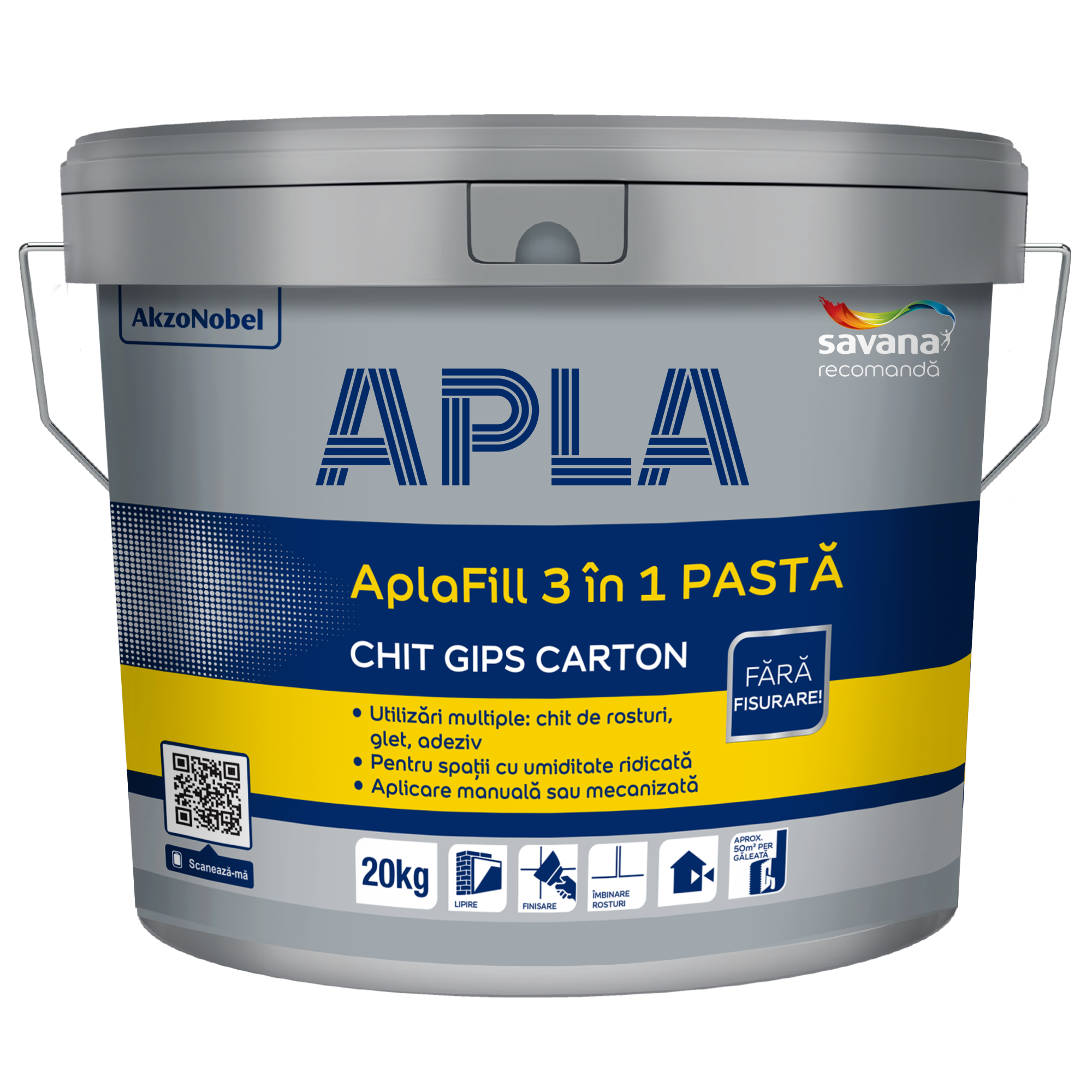 AplaFill 3 în 1 chit pastă