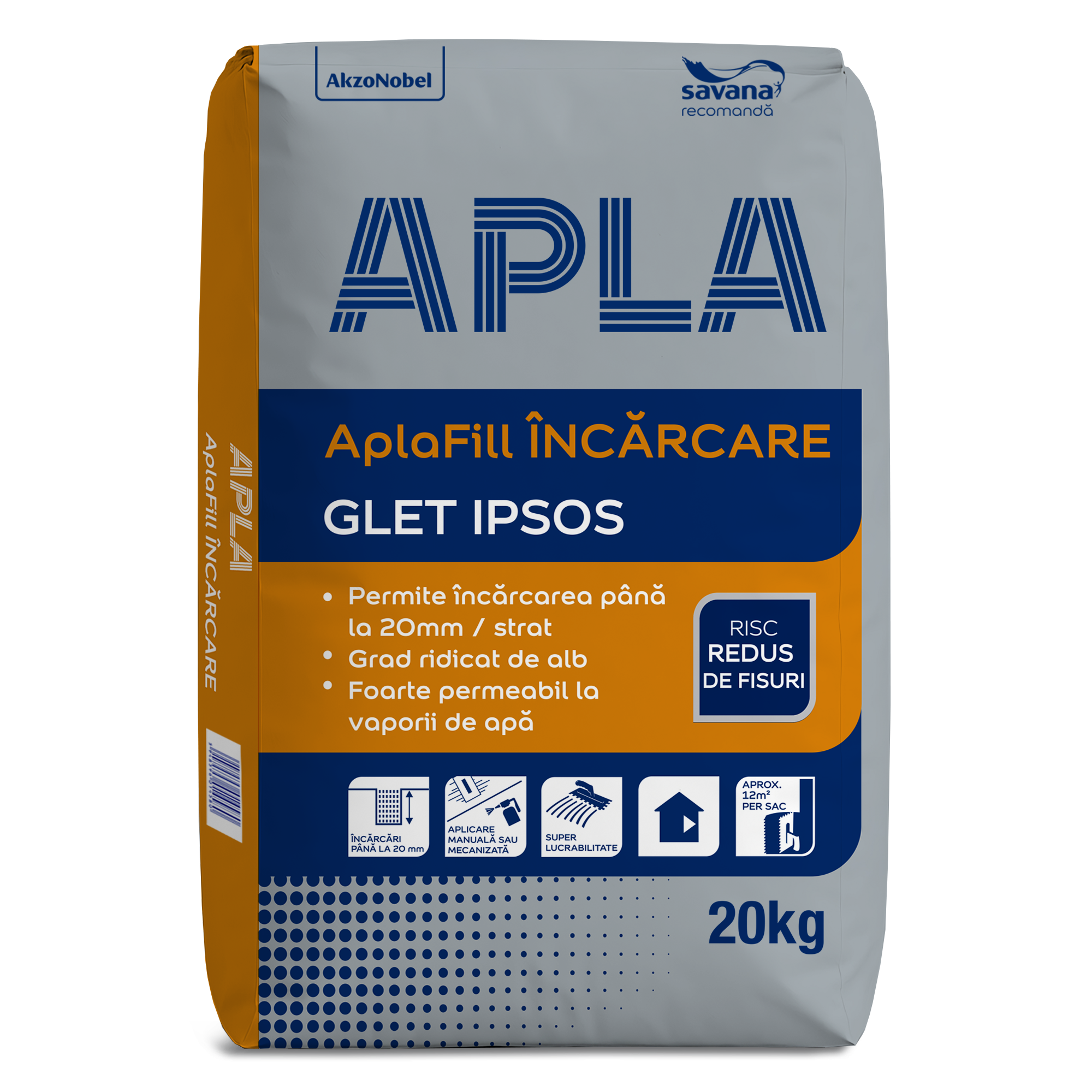 AplaFill ÎNCĂRCARE glet pe bază de ipsos