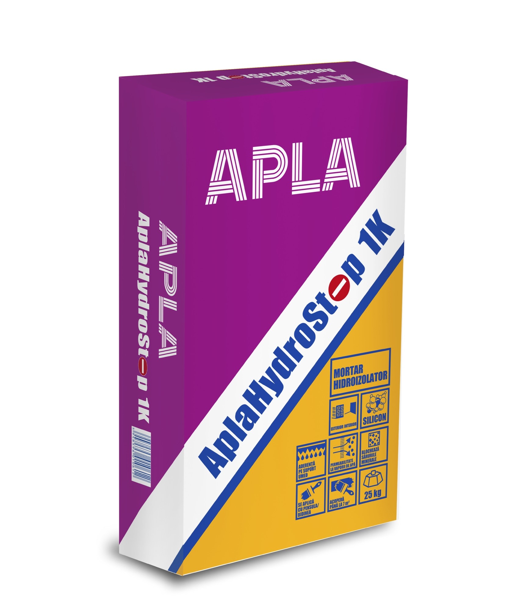 AplaHydroStop 1K mortar hidroizolator pe bază de ciment și silicon