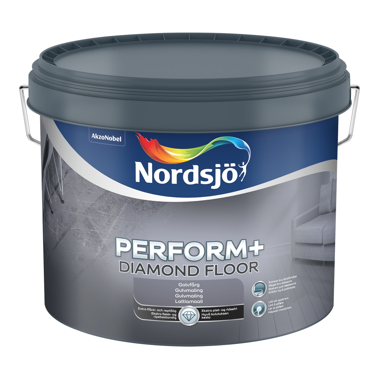 Nordsjö Perform+ Diamond Floor golvfärg