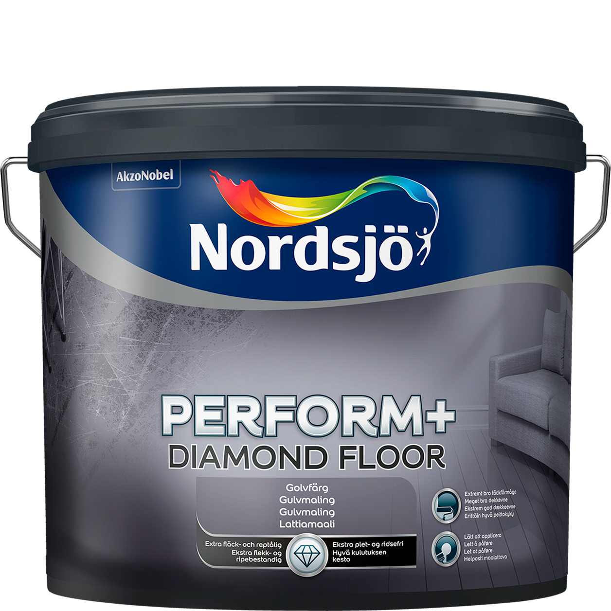 Nordsjö Perform+ Diamond Floor golvfärg