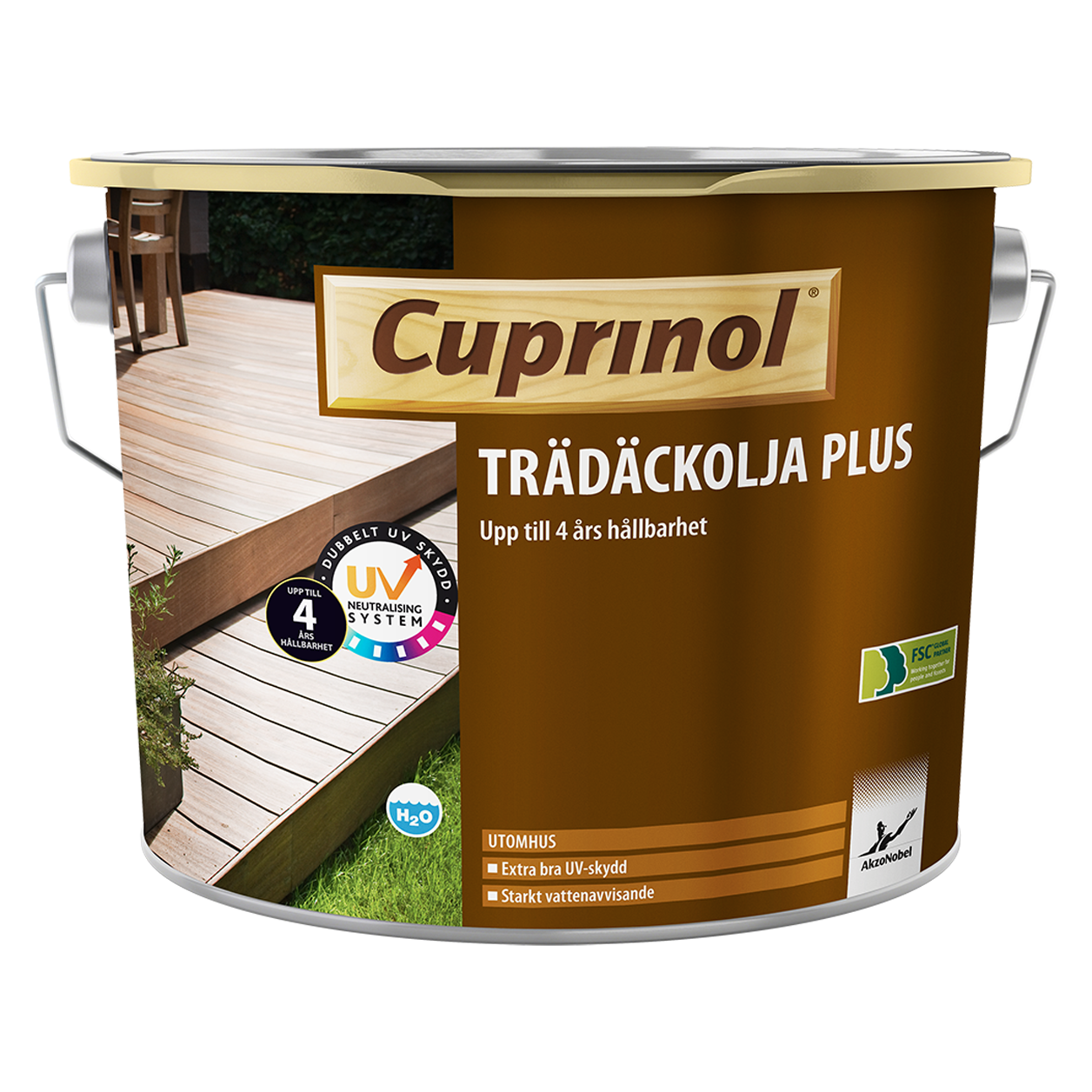 Trädäckolja Plus
