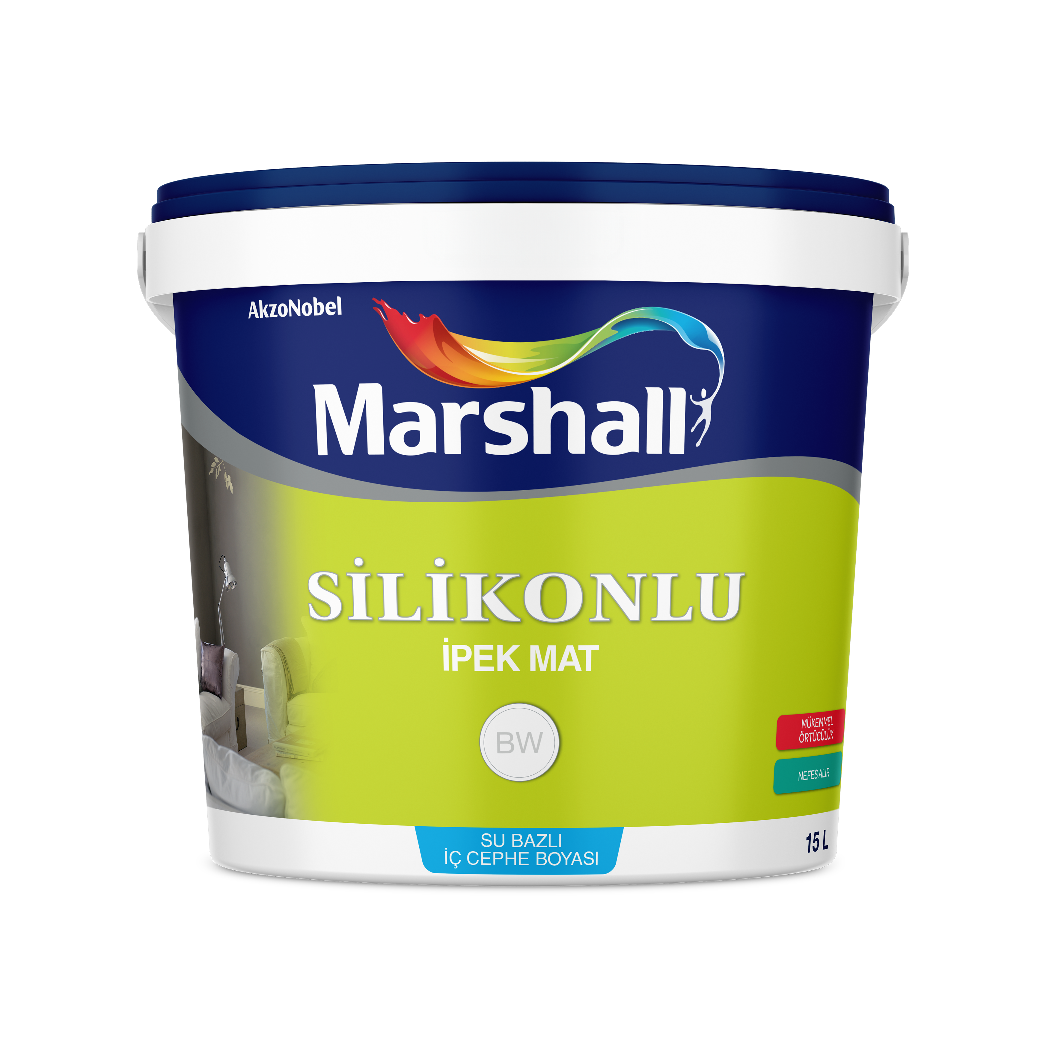 Silikonlu İpek Mat
