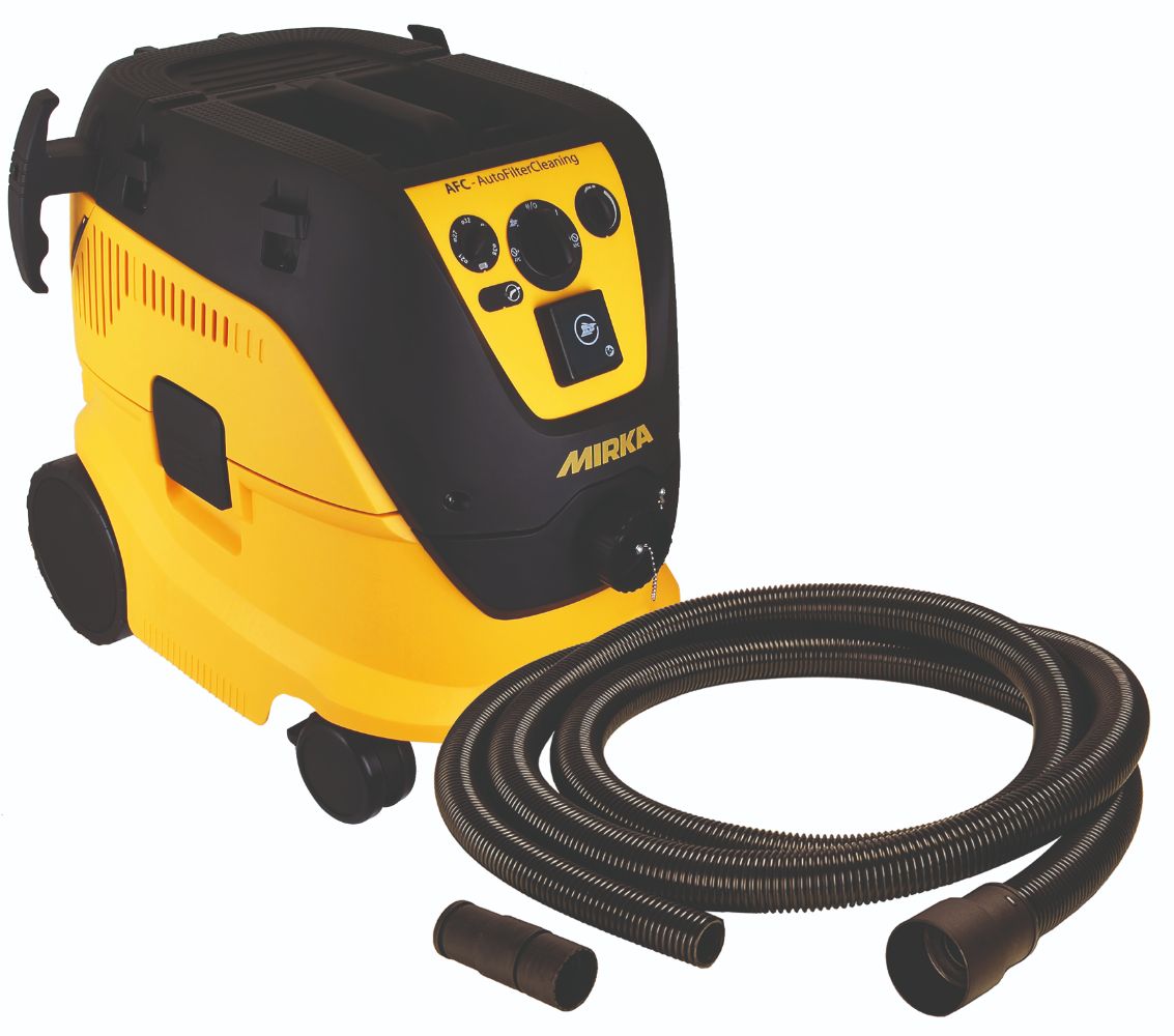 Mirka 1230 M Automatic Filter Clean 230v Dust Extractor Kit