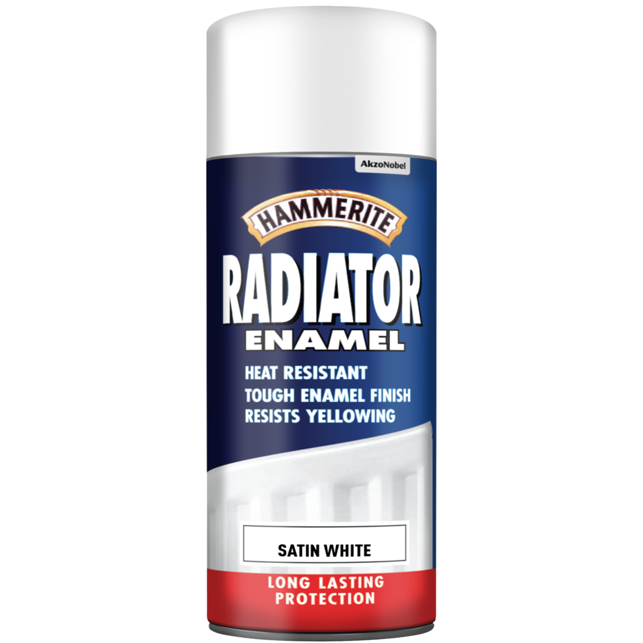 Hammerite Radiator Enamel Satin Aerosol