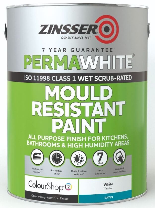 Zinsser Perma White Interior Satin Dulux Decorator Centre