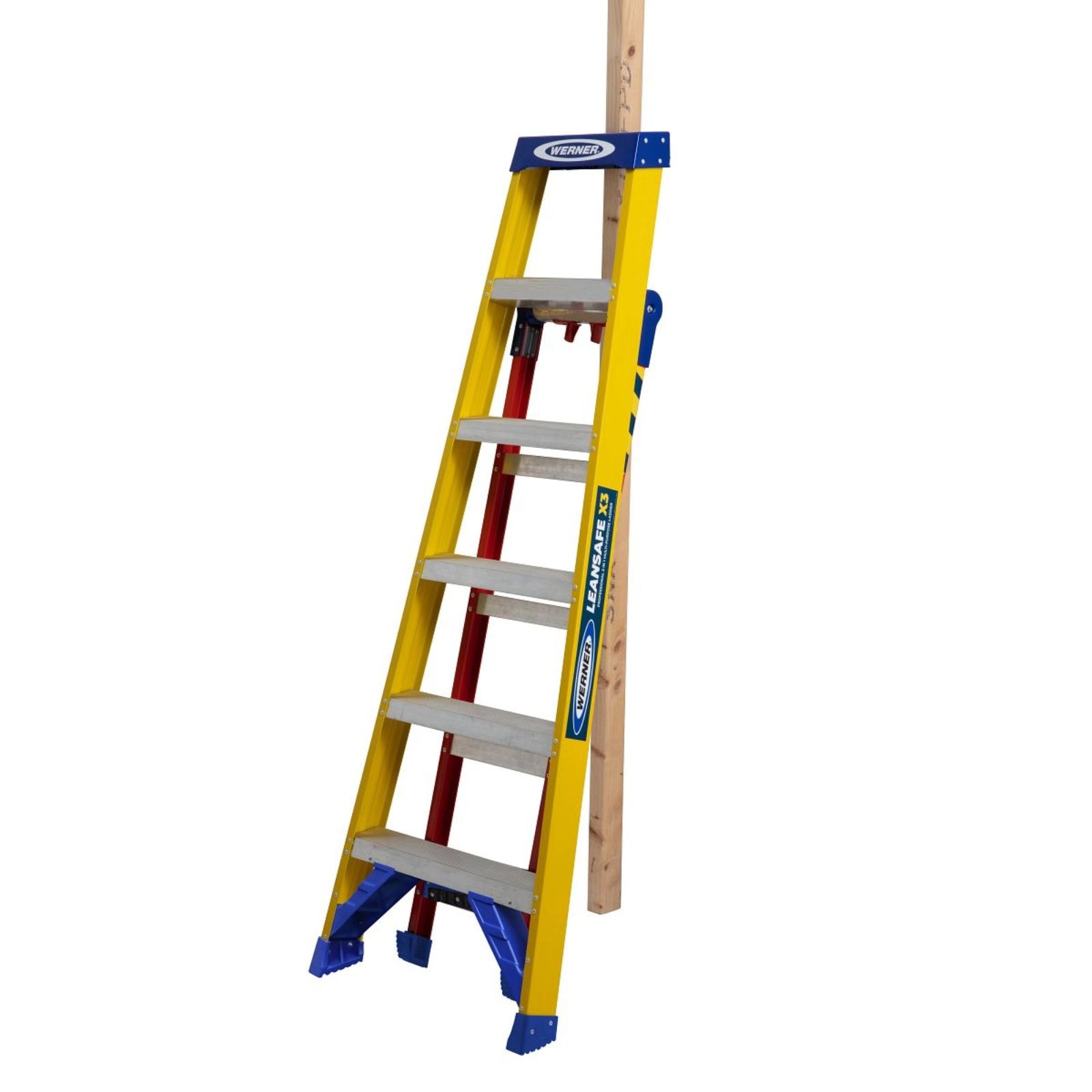 Werner 75071 Leansafe 3 In 1 Fibreglass Ladder