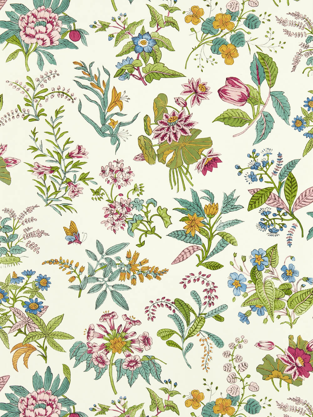 Harlequin x Sophie Robinson Woodland Floral Wallpaper