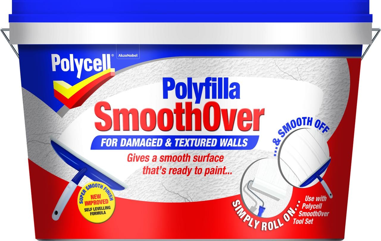 Polycell SmoothOver for damaged and textured walls