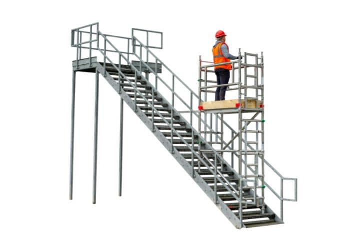 TB Davies STAIR-TOWER Aluminium Industrial Staircase Tower