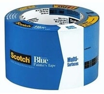 3M 2090 Blue Universal Painter’s Tape - 3 Roll Value Pack 3 Pack