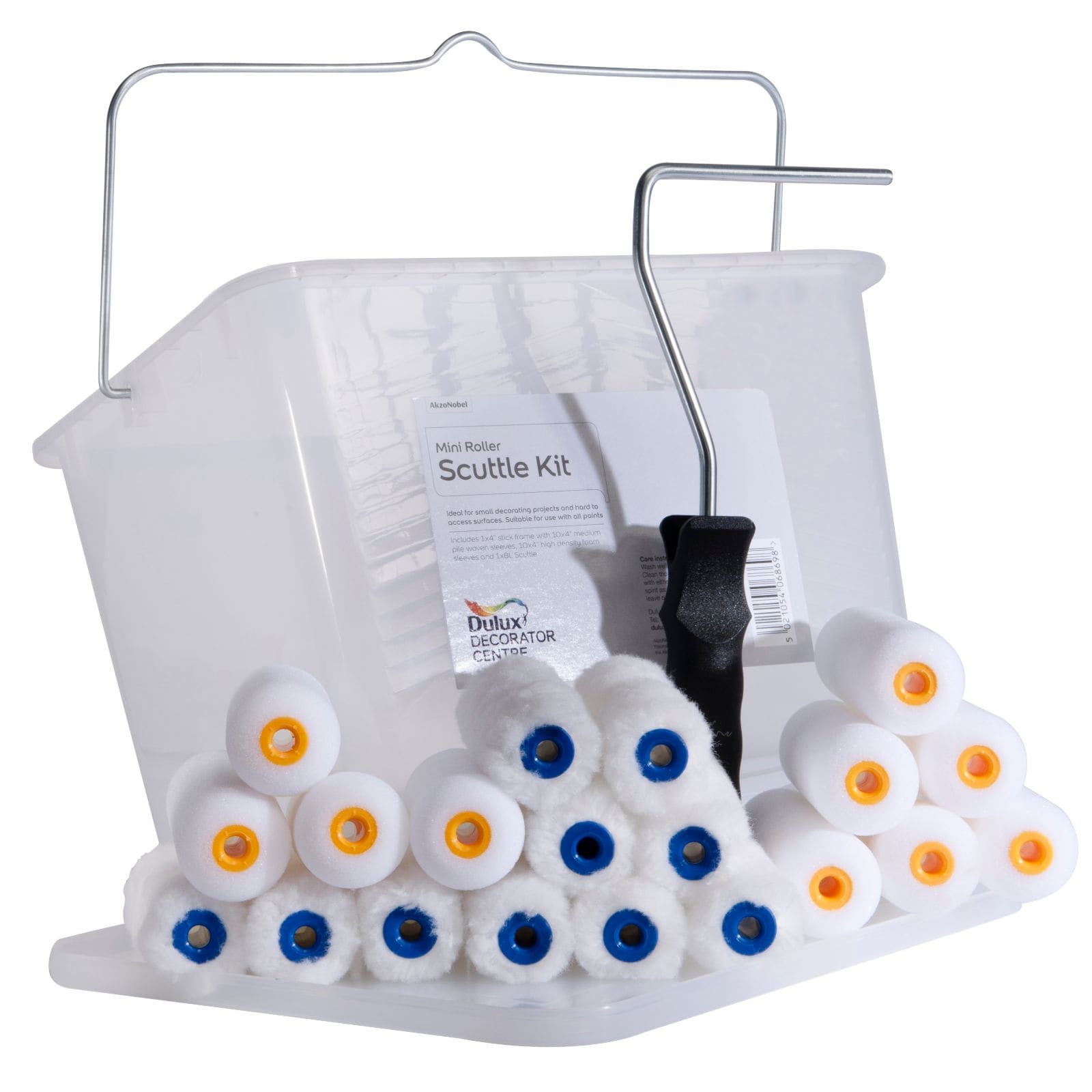 Dulux Decorator Centre 22 Piece Mini Scuttle Kit - 4"