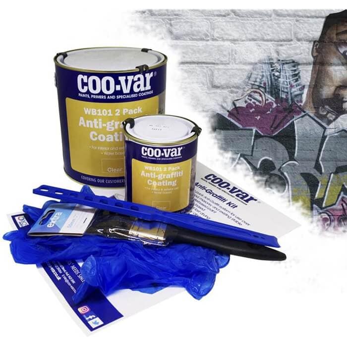 Coo-Var Anti Graffiti Kit - Clear Glaze Finish