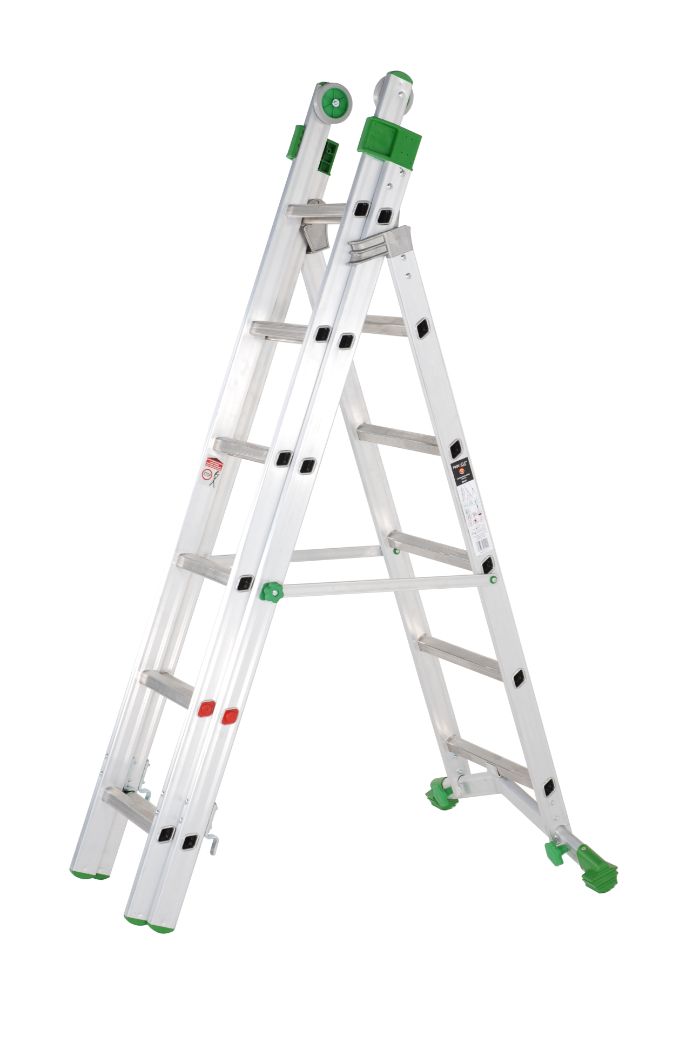 TB Davies  PRIMA Aluminium Industrial Combination Ladder