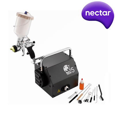 QTech5 HVLP Turbine 5-stage Suction Gun