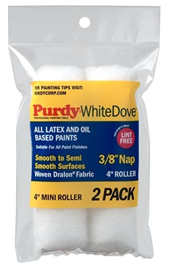Purdy White Dove Roller Sleeves (3/8" Nap) 2 Pack