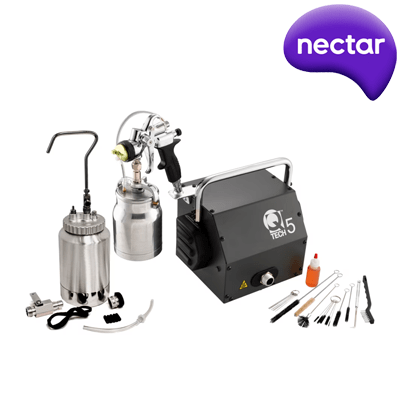 QTech 5 HVLP Turbine + Pressure Pot Assembly