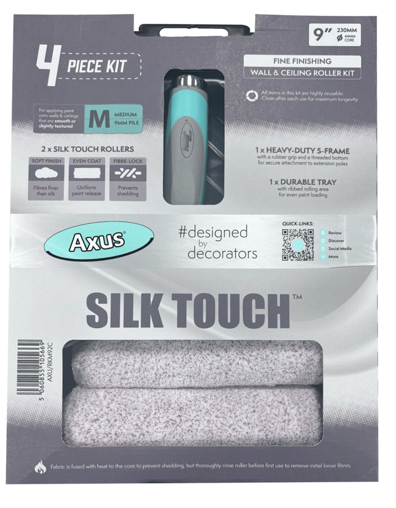 Axus Silk Touch Roller Kit 9IN