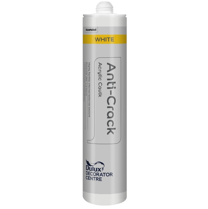 Dulux Decorator Centre Anti-Crack Acrylic Caulk white 300ml
