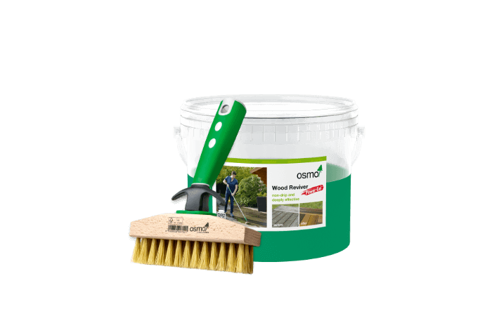 Osmo Wood Reviver Power Gel With Deck Cleaning Brush 2.5L